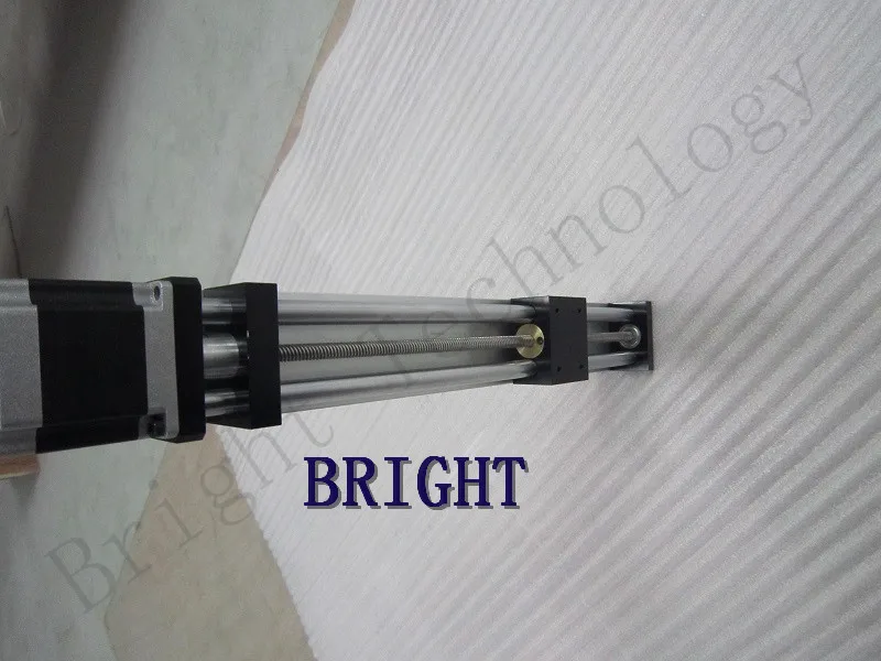 

T8 * 8 T-type Screw Linear Slide Stage X Y Z Axis Sliding Table Module Effective Stroke 600mm + 57 Nema23 Stepper Motor