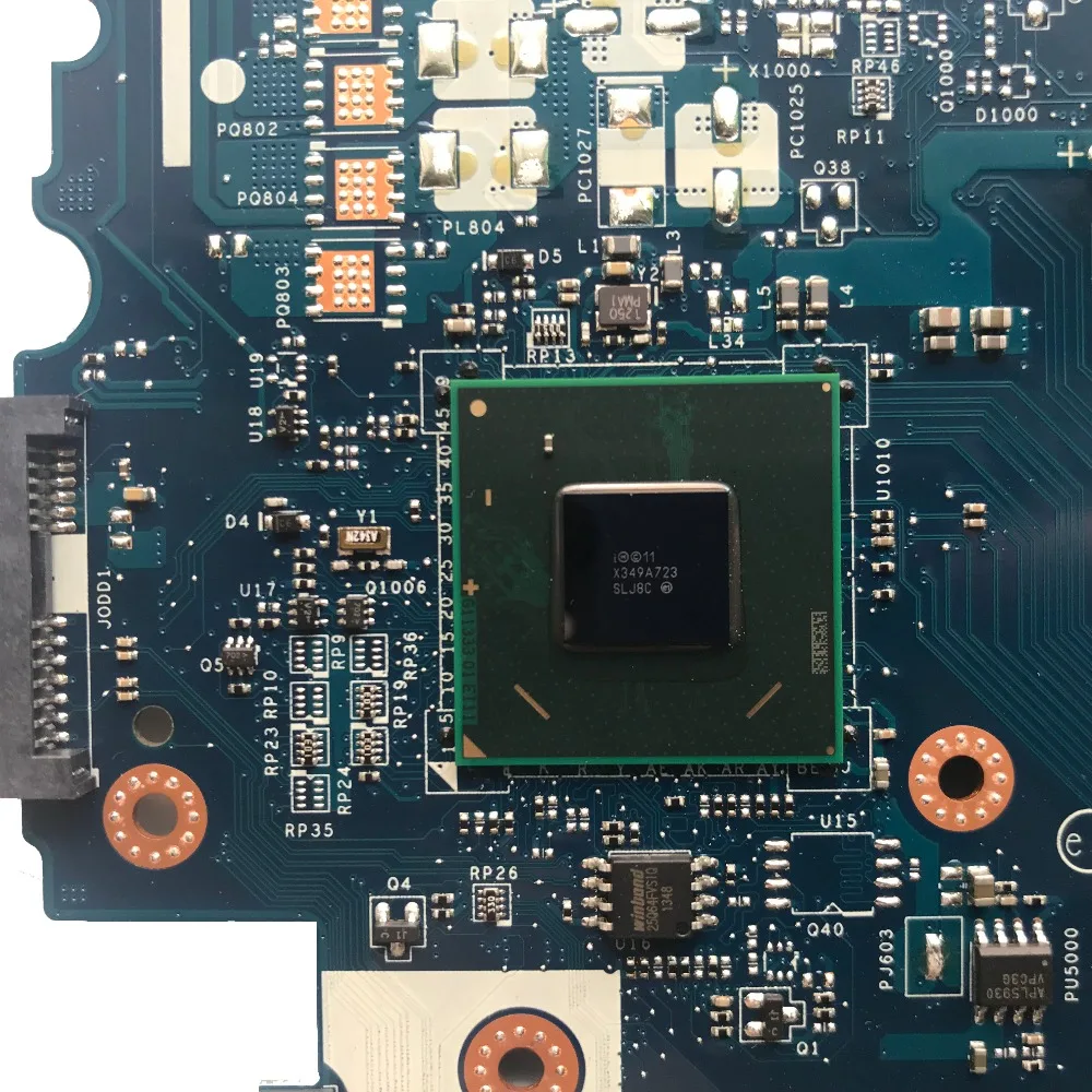 Отлично подходит для ACER Aspire E1-570 E1-570G ноутбук материнской платы с SR0N9 i3-3217U NBMEP11001 Z5WE1 LA-9535P рабочий