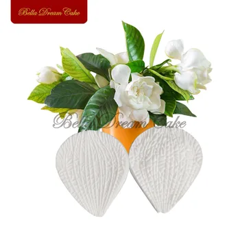 

Gardenia Flower Petal Veiner Silicone Mold DIY Soap GumPaste Mold Fondant Sugarcraft Mould Set Cake Decorating Tool Bakeware