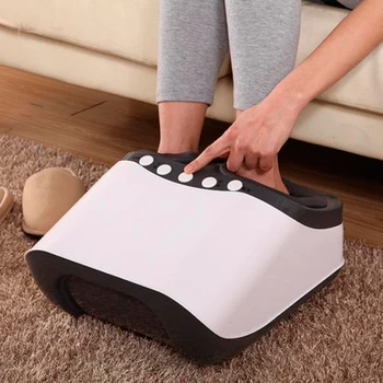 

Luxury 360 Degree All-around Electric Roller Air Pressure Heating Foot Device Multifuction Leg and Foot Massager Free Shipping