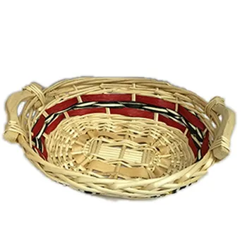 

Fashion sets basket Wicker made Oval with handle