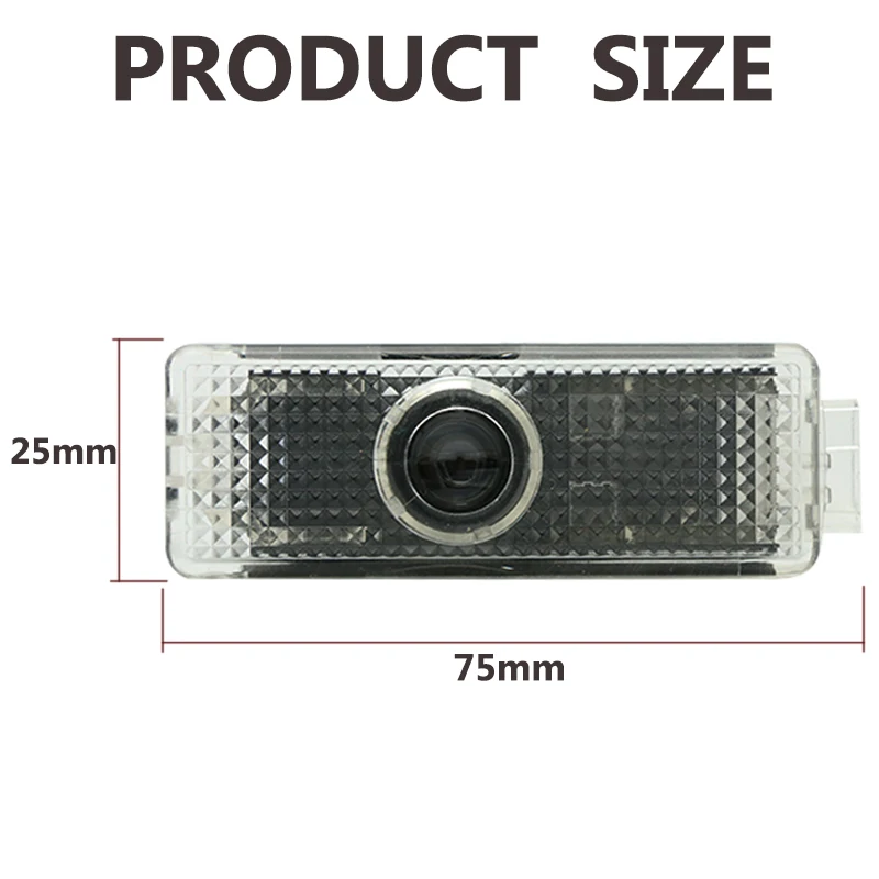 2x Led سيارة الباب ضوء 3D الظل العارض مصباح ميني كوبر كلوبمان مواطنه R55 R57 R58 R59 R60 S JCW f54 F55 F56 F57