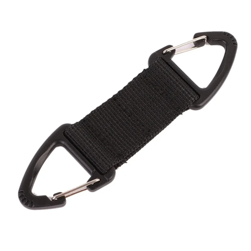 

Multi-function Climbing Belt Clip Carbine Camping Mountaineering Carabiner for Keys Steel Outdoor Tourism Safety Equipment
