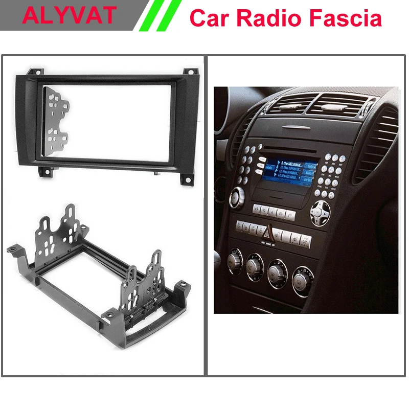 car radio stereo face facia surround trim Kit for MERCEDES BENZ SLK