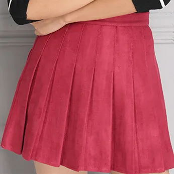 Осень Высокая Талия плиссированная Лолита Юбки формы А девочек Harajuku Джинсовые юбки в морском стиле мини-юбка японская школьная юбка форма - Цвет: MeiHong