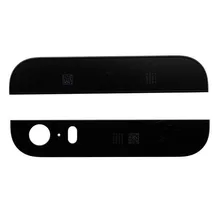 5pcs/lot Top and Bottom Glass For iPhone 5S Spare Parts Replacement with 3M adhesives Top Quality Brand New Free Shipping