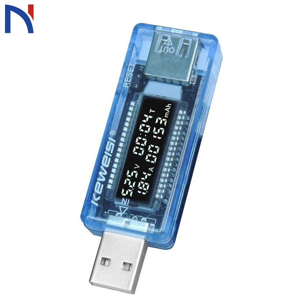 

USB Battery Tester Current Voltage Capacity Tester USB Volt Current Voltage Doctor Charger Capacity Tester Meter Tools