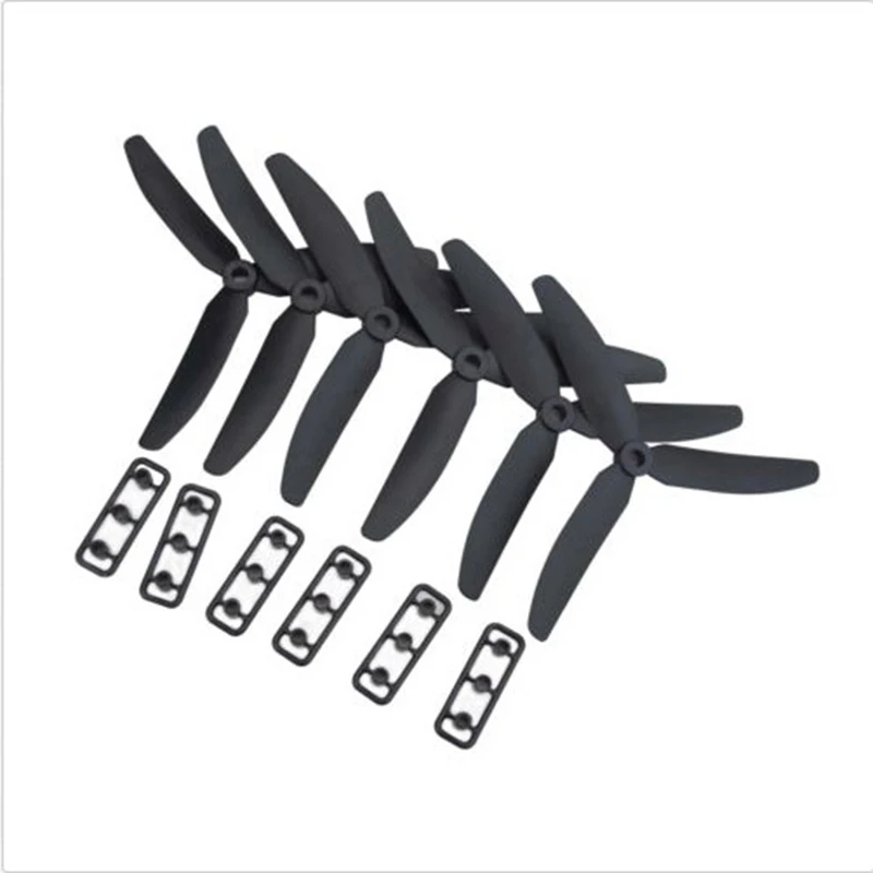 

6pcs Gemfan 5030 Plastic 3-blade Propeller for Mini Multirotor Quadcopter QAV250