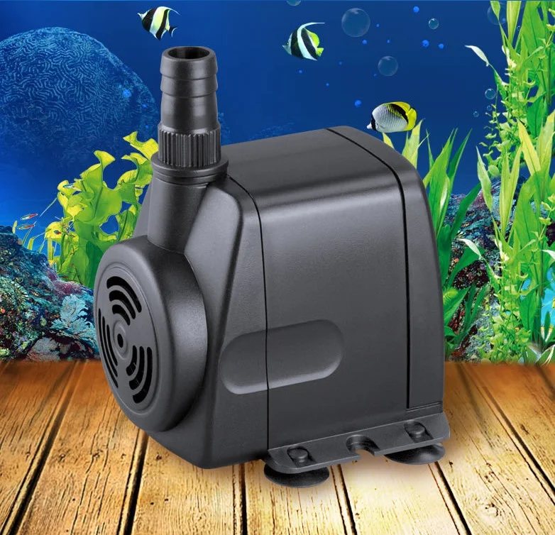 

220V 8W 600L/H Water Submersible Pump Flow Rate Fountain Aquarium Water Pump Air Fish Tank