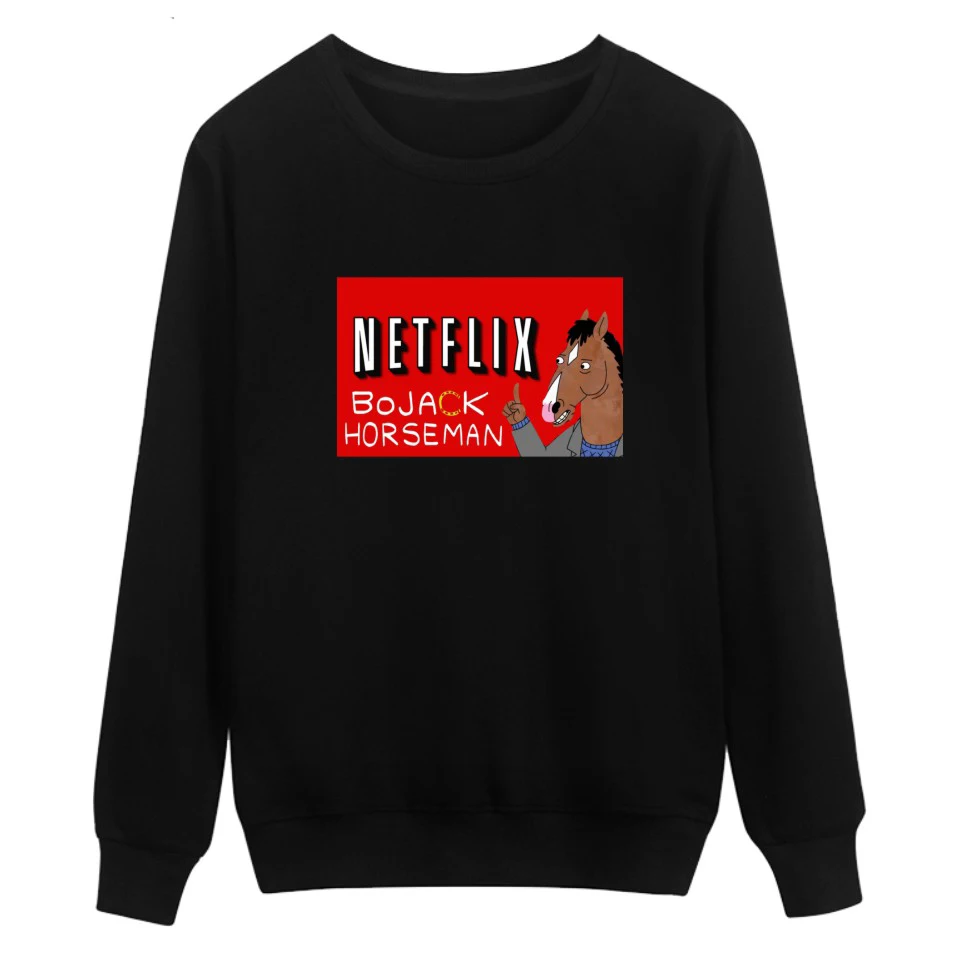 Забавные рыцарь BoJack дизайнер для мужчин/для женщин монолитным кофты осень зима