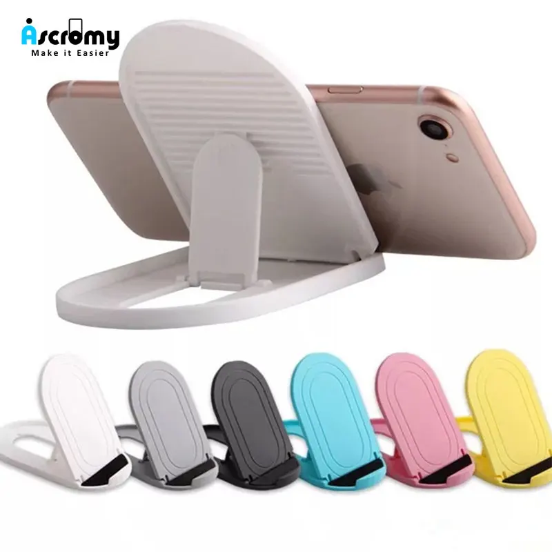 Ascromy Cell Phone Stand Foldable Desktop Universal Holder For iPhone XS Max XR 7 8 Plus Xiaomi Redmi note 5 6A iPad Mini Tablet (1)