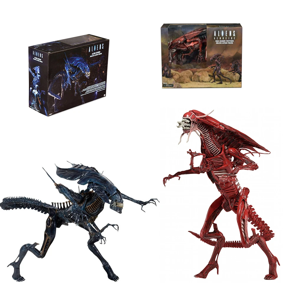 Saintgi Alien Avp Queen Predator Toy Mixed Human Abs 49cm Model Collectie Kids Movie Brinquedos Neca Predator Toys Neca Avppredators Toys Neca Aliexpress