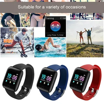 

Smart Bracelet IP67 Heart Rate Blood Pressure Sleep Monitoring Watch for Sports GDeals