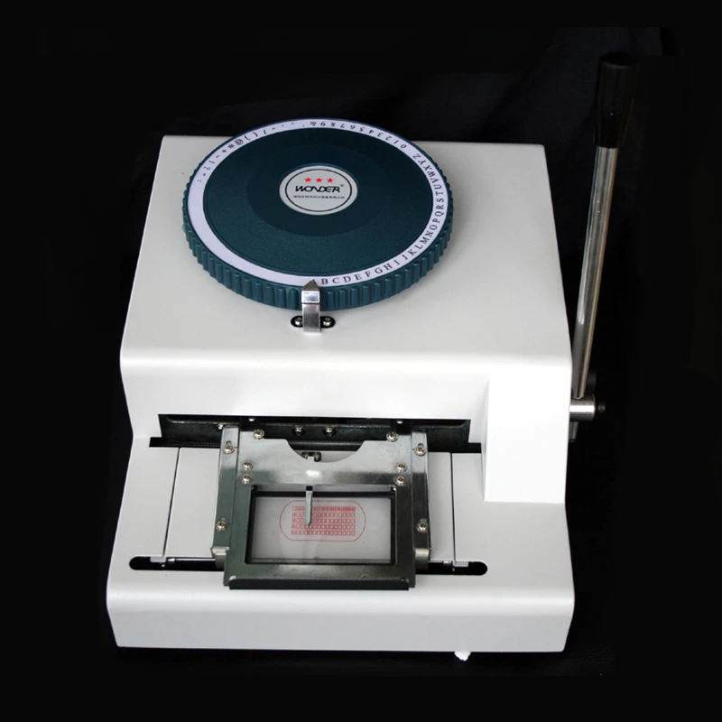 Id Card Embossing Machine