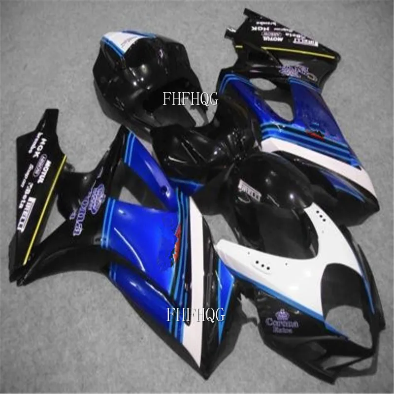 Dor-A GSXR1000 K7 07-08 GSX-R1000 07 08 GSX R1000 GSXR 1000 2007 2008 ABS для синего белого и черного цвета SUZUKI D |
