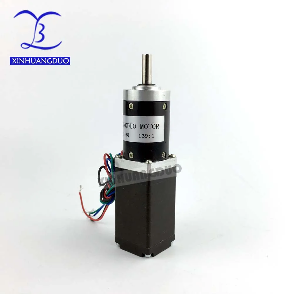 

Nema 11 Geared Stepper Motor Gear ratio 5 14 27 51 71 100 139 Planetary Gearbox stepper motor stepper motor as dc motor