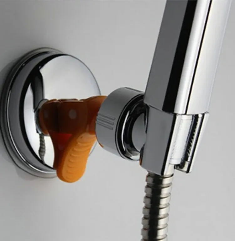

1PC Hot Sale Adjustable Shower Support Sucker Shower Head Stand Bracket Holder For Bathroom
