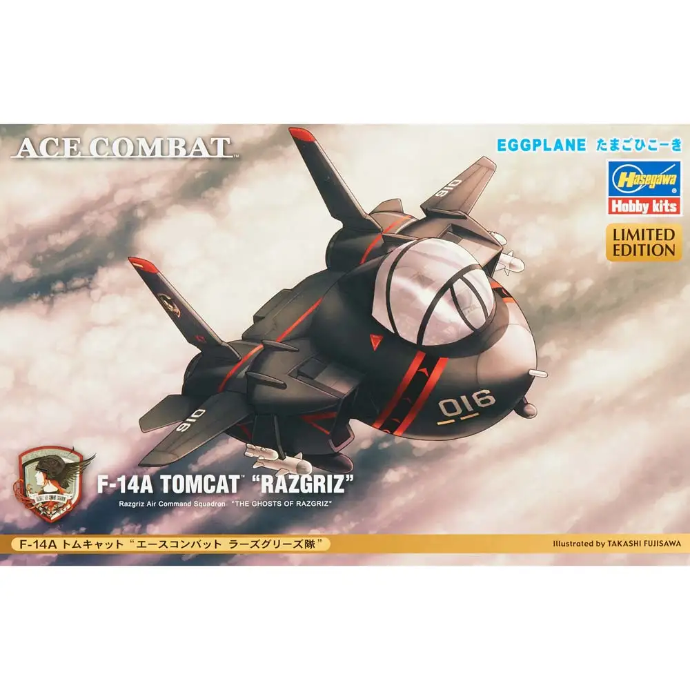

Q Version Hasegawa egg plane ACE COMBAT F-14A TOMCAT "RAZGRIZ" model hobby