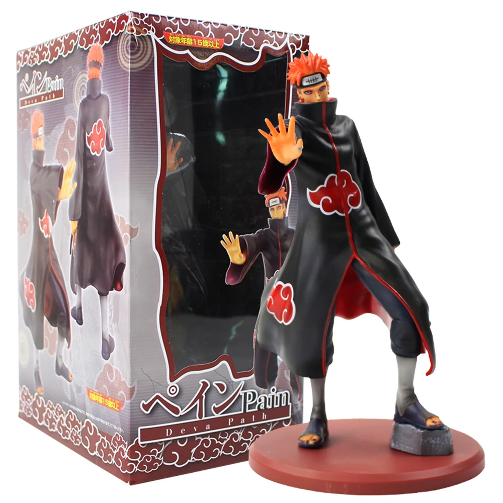 

Naruto Shippuden Figure Toy Akatsuki Pain Deva Path Collectible Model Doll Anime Children Gift
