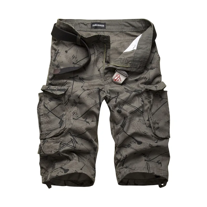 2020 Summner Cotton Mens Cargo Shorts Fashion Camouflage Male Shorts Multi-Pocket Casual Camo Outdoors Tolling Homme Short Pants 2020 Summner Cotton Mens Cargo Shorts Fashion Camouflage Male Shorts Multi-Pocket Casual Camo Outdoors Tolling Homme Short Pants