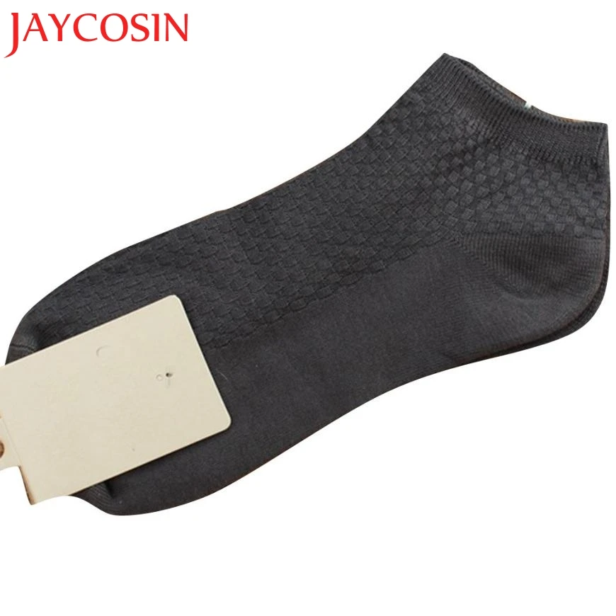 

JAYCOSIN 2018 Newly Comfortable Bamboo Fiber Socks Casual Business Anti-Bacterial Short Socks dropshipped Jun 27