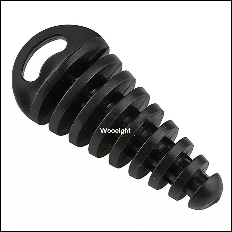 Wooeight Exhaust Pipe Motocross Tailpipe Silencer Air-bleeder Plug Exhaust Silencer Muffler Wash Plug Pipe Protector Motorcycle and ATV (9)
