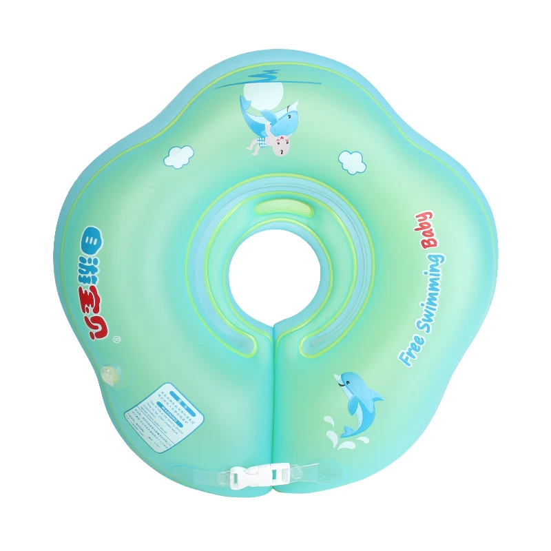 Swim children's double balloon neck Float anti rollover children safe and comfortable slide