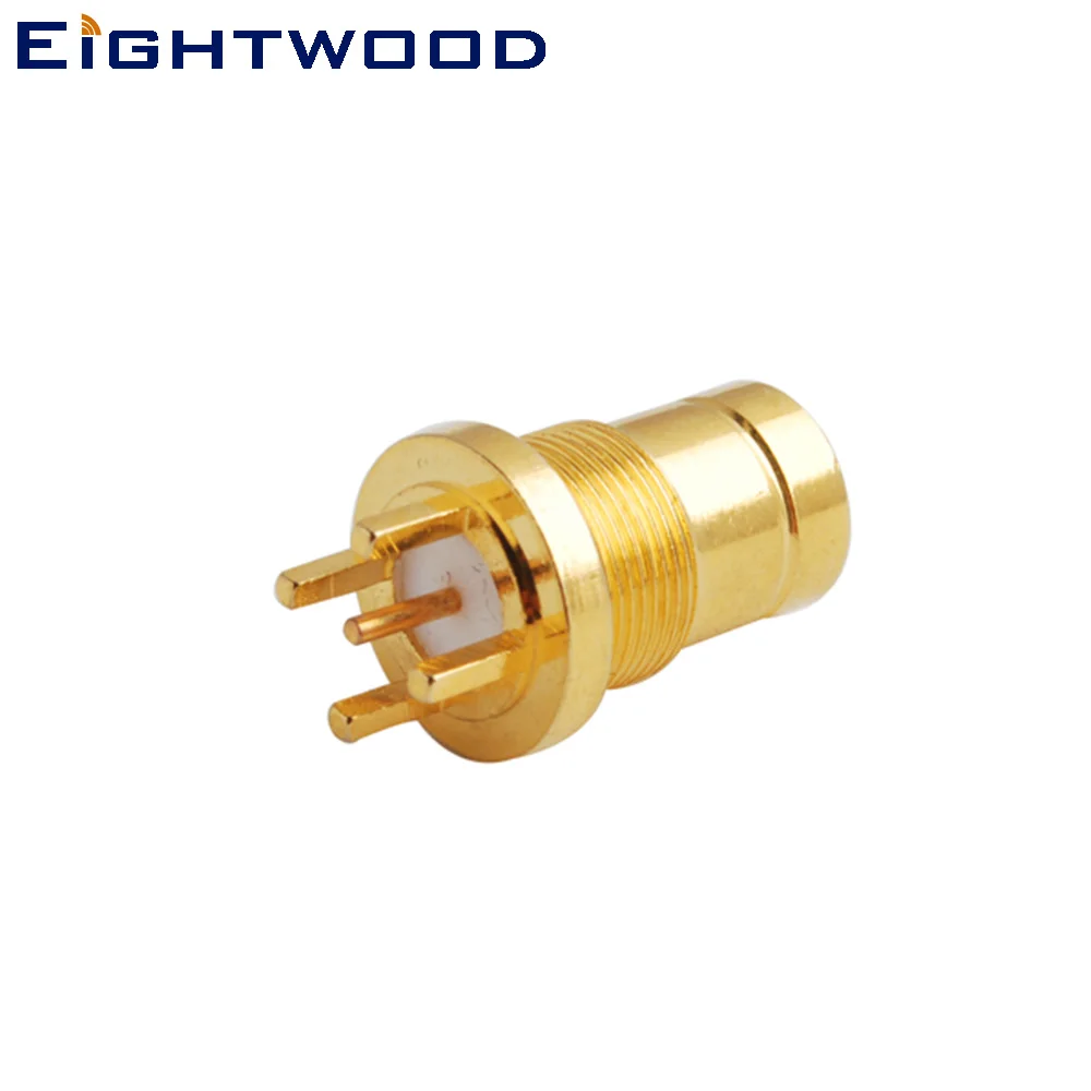 Eightwood 5 шт. 75 Ом 1 6/5 6 разъем Женский коаксиальный RF адаптер с отверстием|Кабели