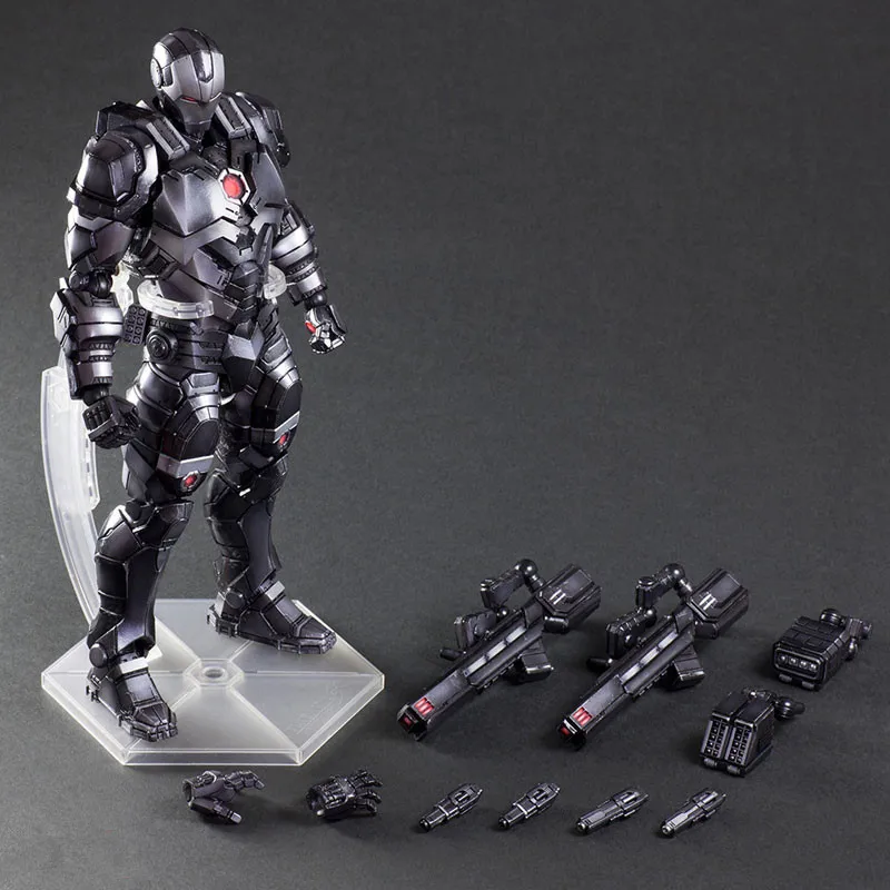 Play Arts Kai Iron Man Iron Patriot Tony Stark Hulkbuster PA 27cm PVC Action Figure Doll Toys Kids Gift Brinquedos Play Arts Kai Iron Man Iron Patriot Tony Stark Hulkbuster PA 27cm PVC Action Figure Doll Toys Kids Gift Brinquedos