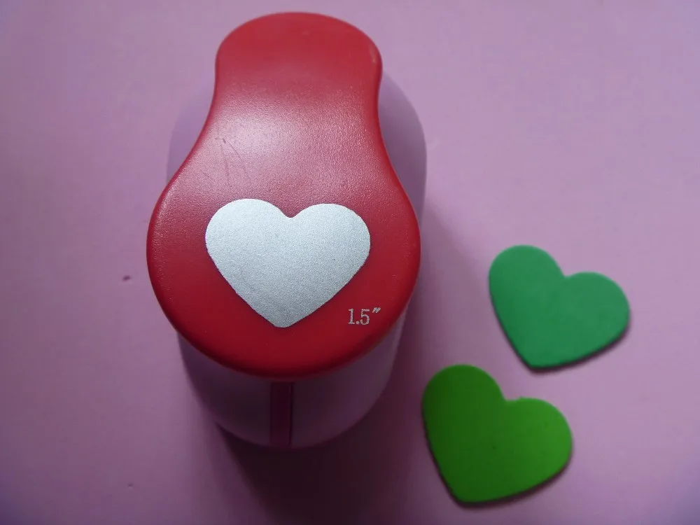 Lovely Heart Pattern Paper Punch Scrapbooking Punches Card DIY Hole Puncher