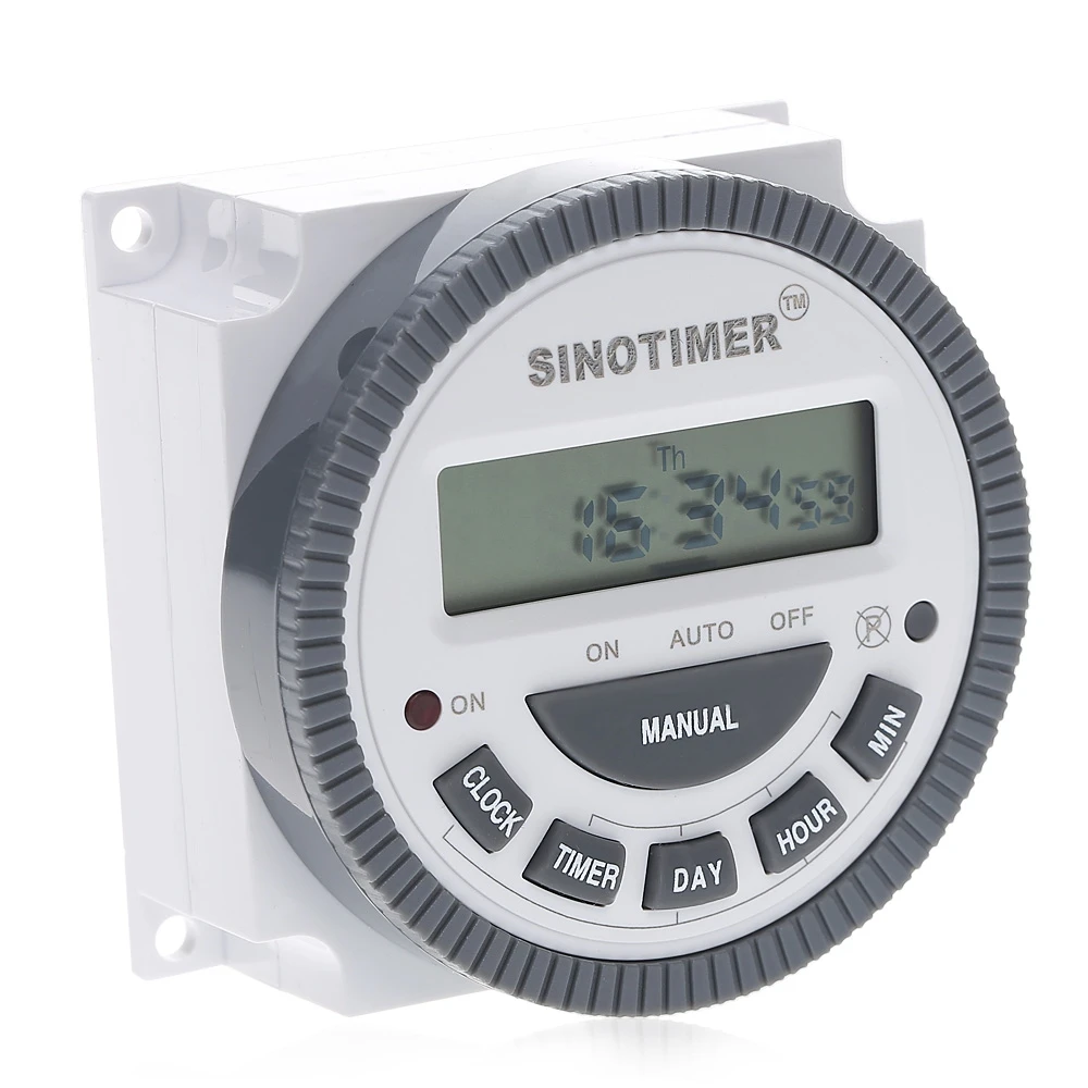 SINOTIMER 220 В AC контроль мощности таймер переключатель управления 7 дней