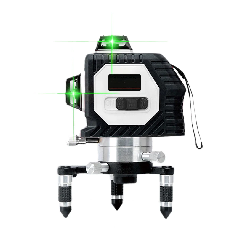 

3D 808nm 12Lines Green Laser Levels Stick wall Self-Leveling 360 Horizontal And Vertical Cross Powerful Green Laser Beam Line