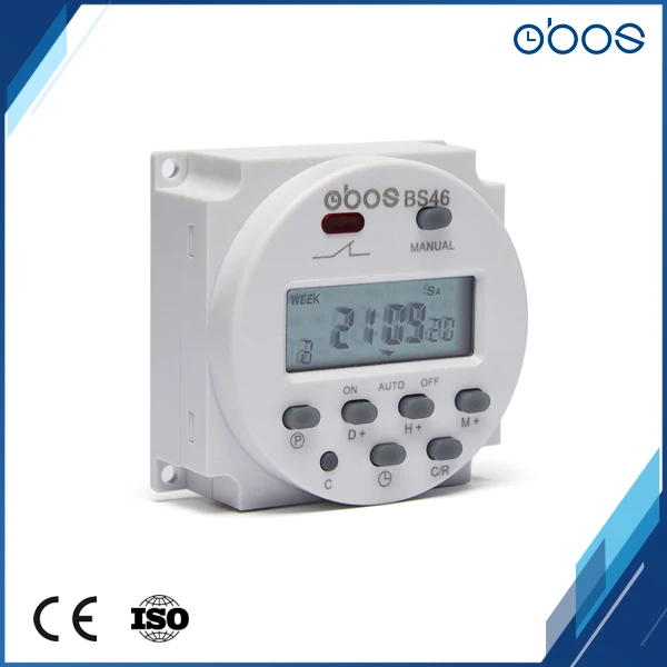 12VDC/AC microcomputer mini timer with 16 times on/off weekly time setting unit 1min-168 hours for Advertising light boxes | Инструменты