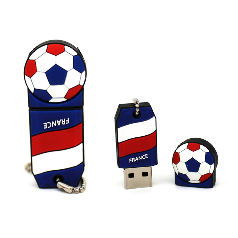 Кубок мира Новая футбольная команда USB флеш накопитель супер подарок футбольные