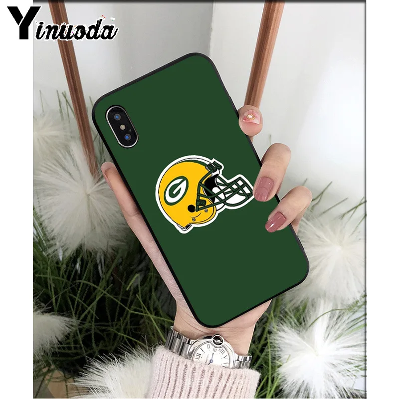 Yinuoda Green Bay Packers Мягкий силиконовый чехол для телефона из ТПУ для Apple iPhone 8 7 6 6S Plus X XS MAX 5 5S SE XR мобильных телефонов - Цвет: A9