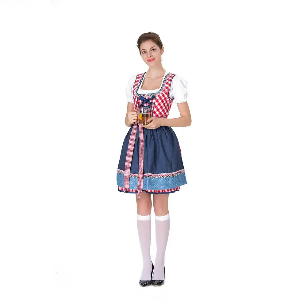 Yfashion/женское платье Oktoberfest в стиле горничной Модные женские праздничные костюмы