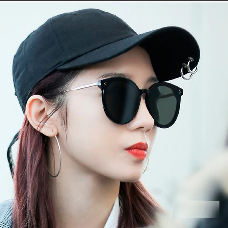 grey Eye Lens pink Runde Grey Brillen Brown Objektiv Sonnenbrille Lens Marke Blue Cat Vs Vintage Männer Design Frauen Lens Acetat Farbige Black Outdoor Mit Koreanischen Sommer wHxtgRqn