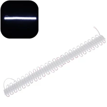 CLAITE, 20 шт., 12 В, 0,7 Вт, светильник с бусинами, чип, водонепроницаемый, SMD2835, светодиодный модуль, светильник в полоску для улицы, сделай сам, реклама, буквы, лампа