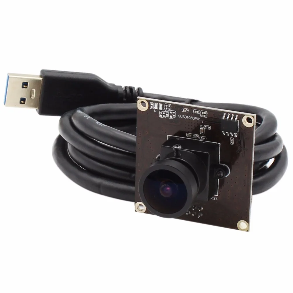 Высокоскоростная веб камера ELP 2 0 мегапикселя Sony IMX291 с USB 3 и широким углом обзора