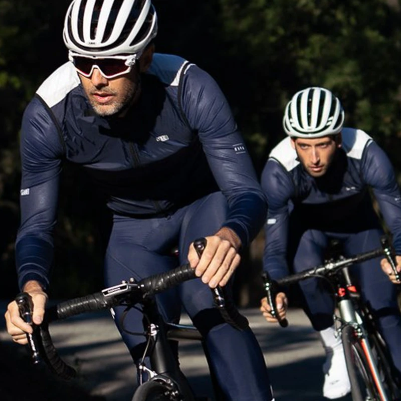 

Men Long sleeve cycling jersey with fleece 2019 MTB RBX New Winter cycling clothing maglia da ciclismo a manica lunga Breathable