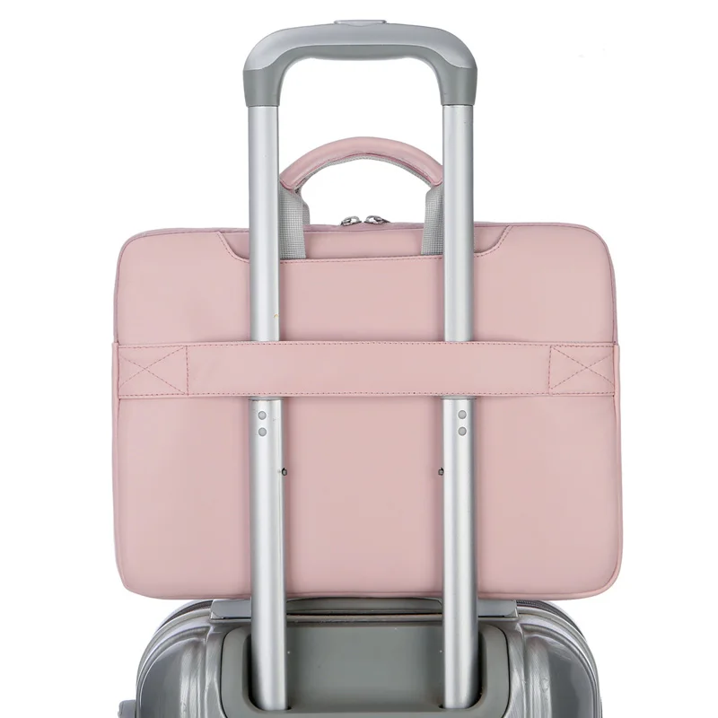 Модная ПУ водонепроницаемая сумка на плечо для ноутбука 13 14 15,6 сумка для ноутбука сумка-мессенджер чехол для переноски для MacBook Pro Air Asus Dell hp acer