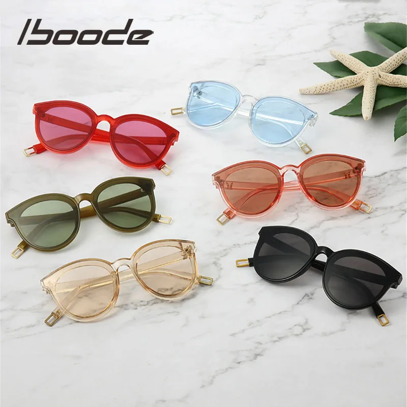 Iboode винтажные детские солнцезащитные очки «кошачий глаз» для маленьких детей, солнцезащитные очки для мальчиков и девочек, большие милые Солнцезащитные очки «кошачий глаз», uv400, очки для путешествий