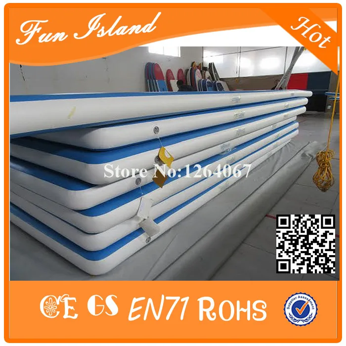 

Free Shipping 6m Length China Good Quality Mat Gymnastic Floating Gym Inflatable Air Track Floor