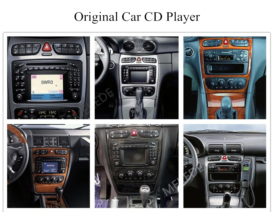 Discount Free shipping! Android 8.0 Car DVD player radio audio GPS Navi For Mercedes Benz W209 W203 W168 ML W163 W463 Viano W639 Vito RDS 4