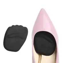 1 Набор подушечек для обуви на носочной части стопы, защитный мягкий клей, гелевая Нескользящая подушка, наклейка для ухода за ногами, для спорта, бега, ходьбы, боли