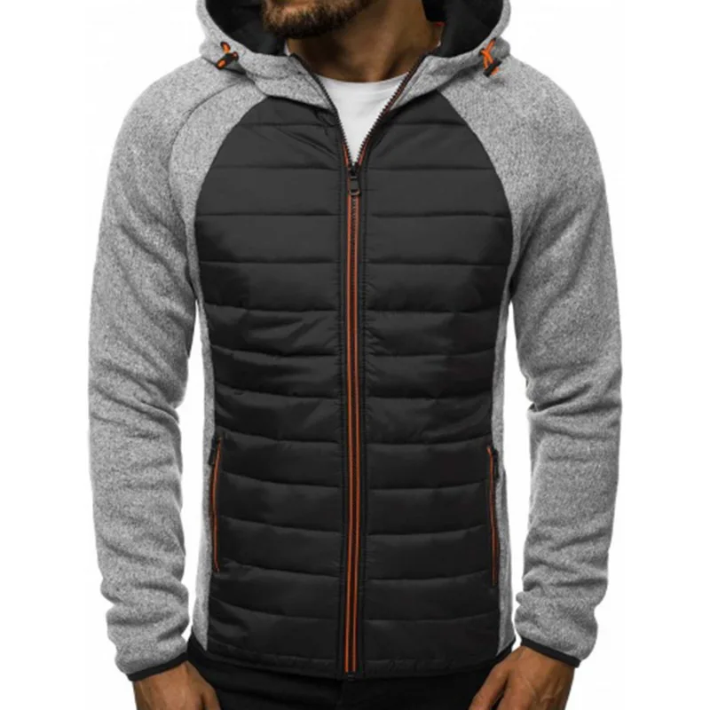

ADISPUTENTWinter Jacket Men 2019 Fashion With Hoodie Male Parka Jacket Mens Solid Thick Jackets and Coats Man Winter Parkas