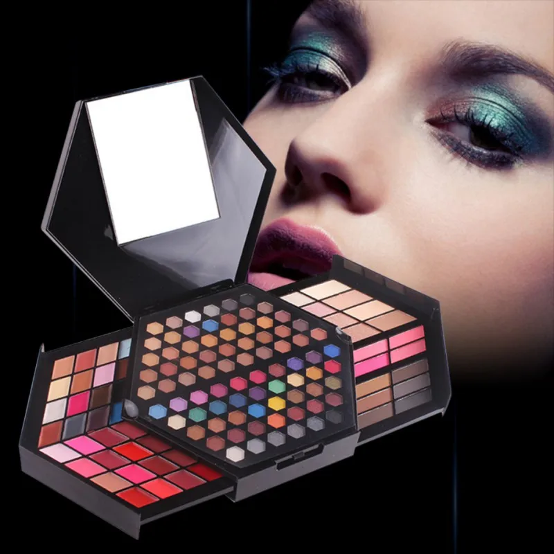 

Newest Professional Makeup Kit Shimmer Eyeshadow Palette and Matte Color Highlighter Powder For Face Concealer Blush M2