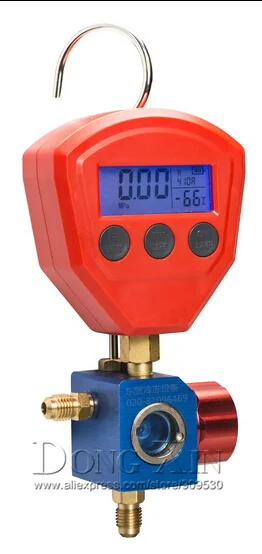 Air conditioning refrigerant table refrigerant single head pressure gauge Digital refrigerant table HS-471A-5100 high pressure