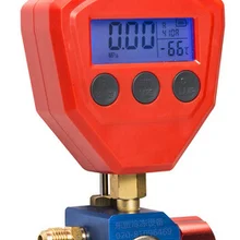 Кондиционер хладагент стол Хладагент одинарная головка Манометр Цифровой хладагент стол HS-471A-5100 высокое давление