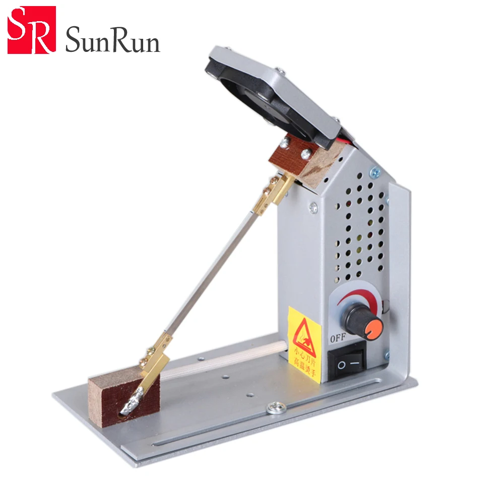 

Adjustable YC-18 temperature electrothermal cutting machine 220V Ribbon cutting machine nylon satin heating cutting machine